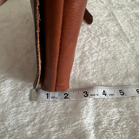 Patricia Nash Tooled Leather Crossbody Brown Floral Embossed Boho Western Bag - Picture 15 of 16